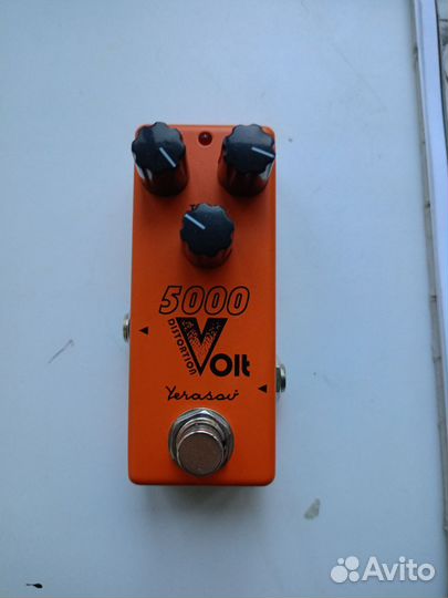 Гитарная педаль Distortion yerasov 5000 volt