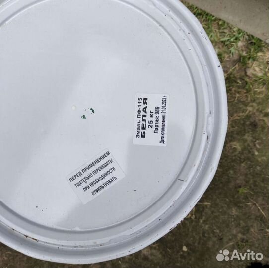 Краска/Эмаль белая