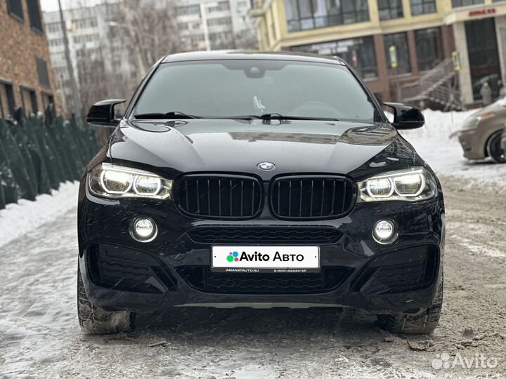 BMW X6 3.0 AT, 2018, 89 764 км