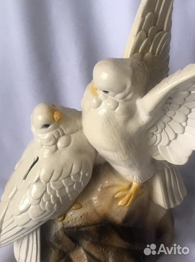 Фигурка статуэтка копилка «Голуби»