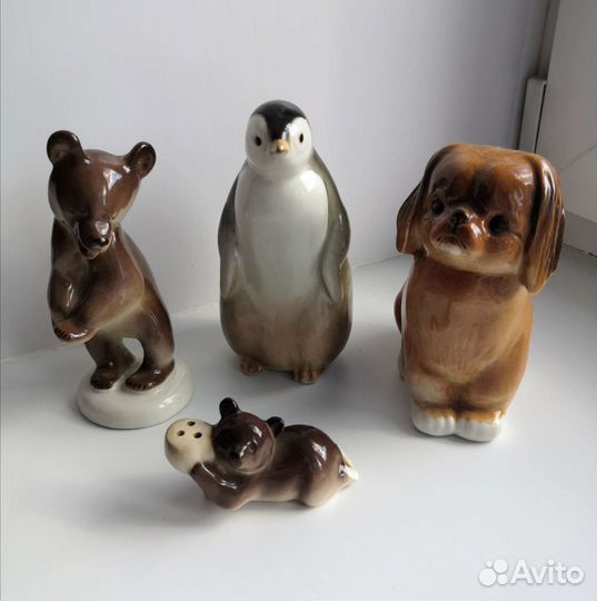Фарфоровые фигурки лфз СССР