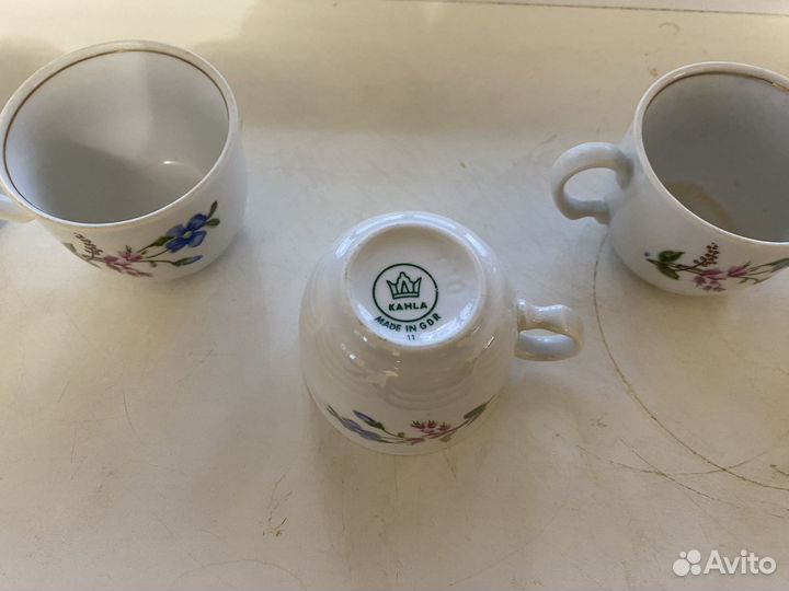 Чайная пара kahla гдр СССР