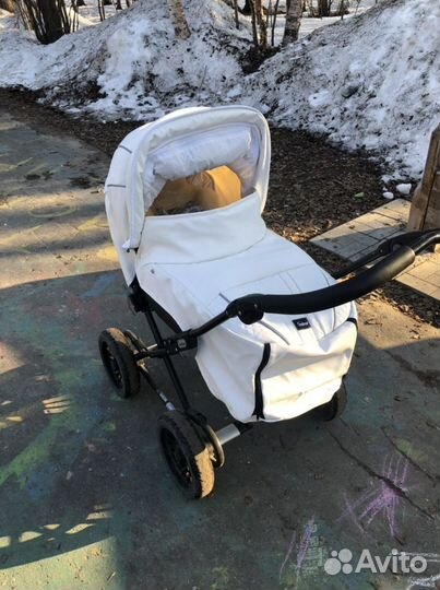 Emmaljunga city cross коляска+стул для кормления
