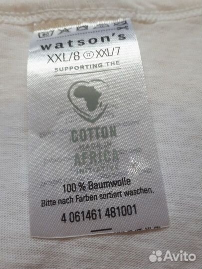 Майка мужская белая базовая 54-56 новая Германия