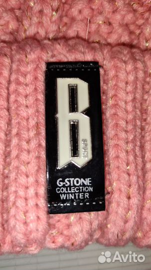 Шапка женская зимняя / осенняя / весенняя розовая