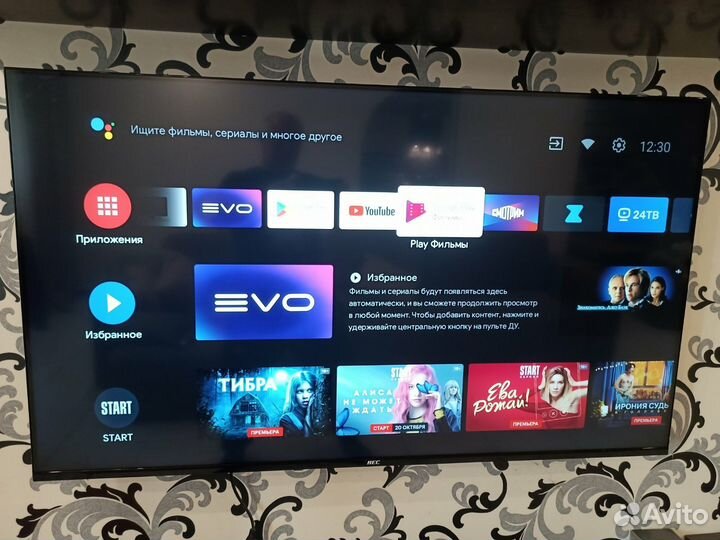 Телевизор HEC 55 диагональ