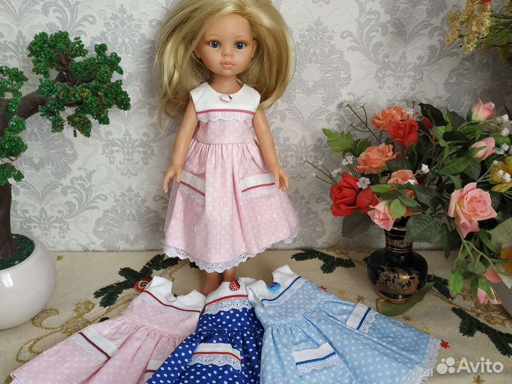 Платья для кукол
