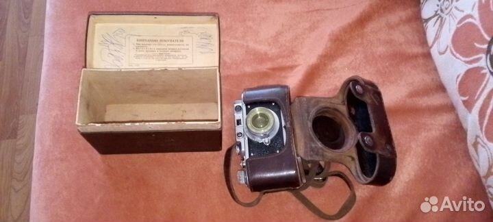 Пленочный фотоаппарат Зоркий в коробке