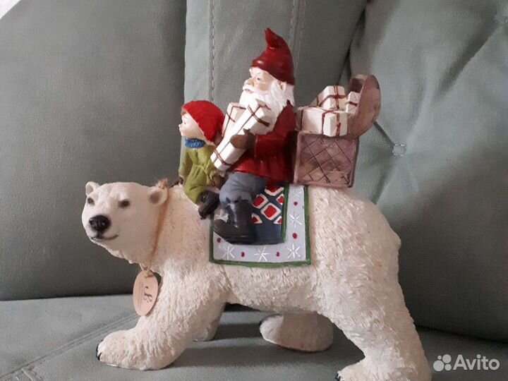 Новогодняя фигурка полистоун