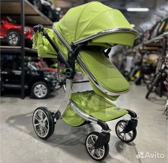 Детская коляска трансформер 2 в 1 Luxmom