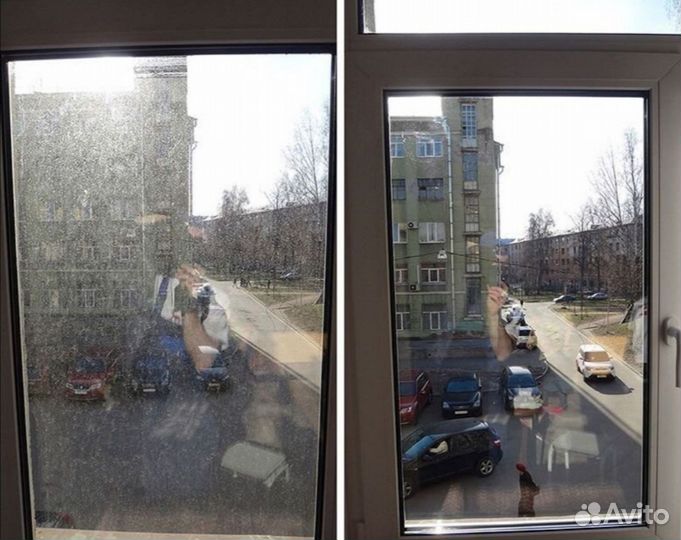 Мытье окон