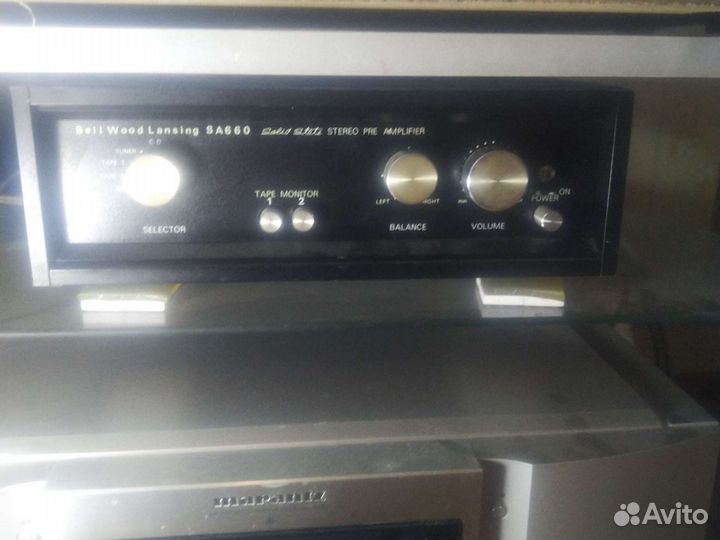 Предварительный ус. Bell Wood Lansing sa660 (100v)
