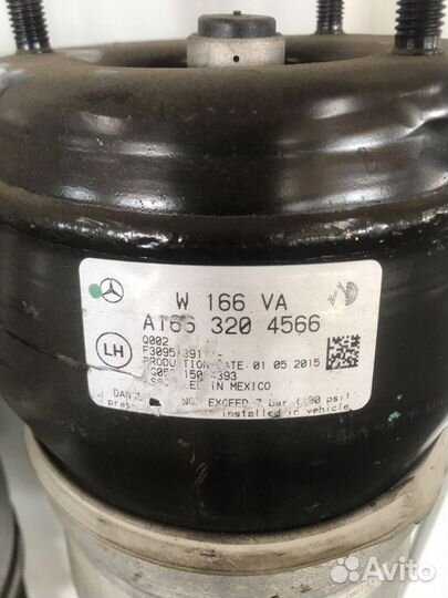 Мерседес мл 166 ML 166 GL Амортизаторы передние
