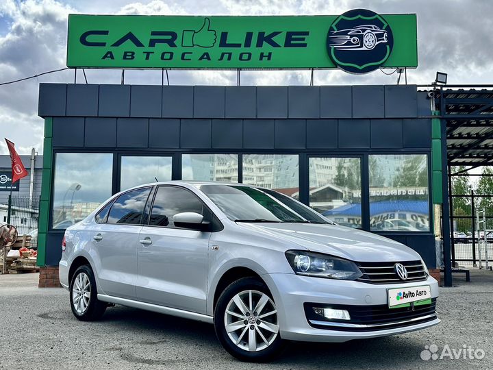 Volkswagen Polo 1.6 AT, 2015, 171 259 км