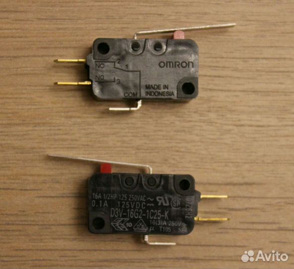 Концевой выключатель 16А (цена за фото 1 - 1 шт.)