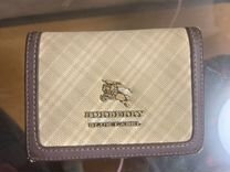 Кошелек burberry blue label