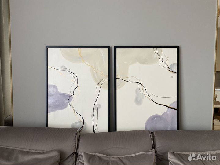 Интерерные картины маслом на заказ