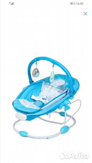 Детские электронные качели 2в1