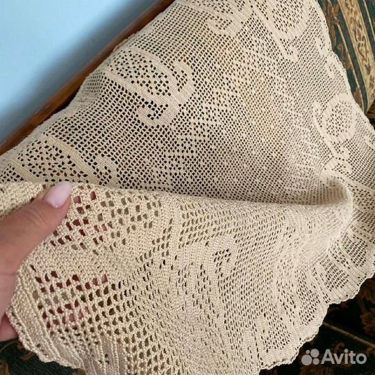 Чайная скатерть. Вязаная