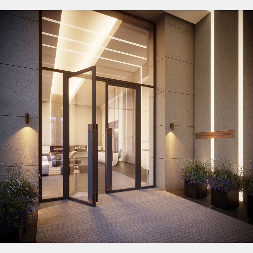 3-к. апартаменты, 89,9 м², 7/21 эт.