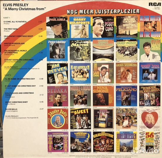 Пластинка A Merry Christmas from Elvis Presley