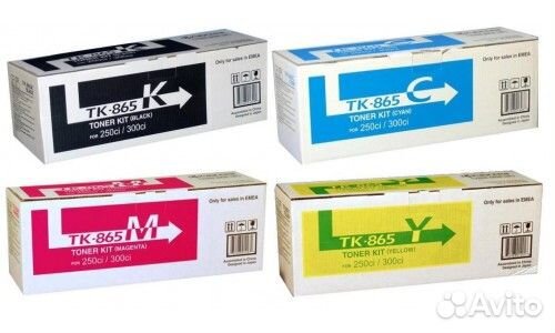 Kyocera TK-865C TK-865M TK-865C TN-865K TK-865