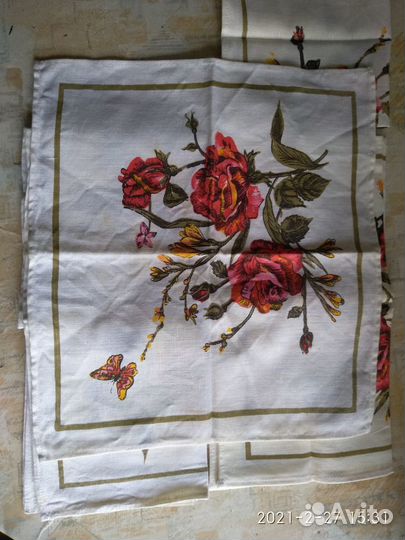 Салфетки +полотенца времён СССР