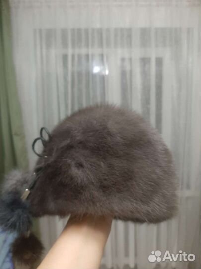 Шапки и берет норковые