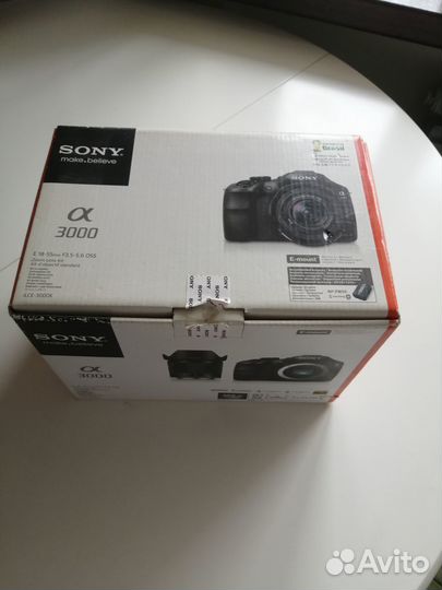 Фотоаппарат Sony alpha 3000