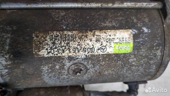 Стартер Mercedes E W211, 2006