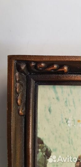 Рамки для фотографий 9*12 см., литые медные