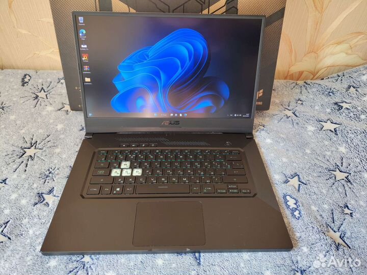 Игровой ноутбук Asus i5-11300h, GeForce 3060 6gb