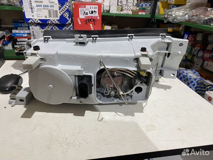 Фара левая skoda octavia