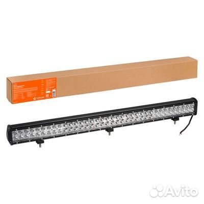 Фара светодиодная (балка) двухрядная, 72 LED комбинир. свет, 216w (845х78х65) 12/24v (aled053)