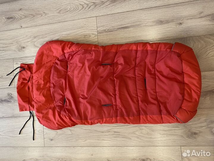 Зимний конверт в коляску теплый