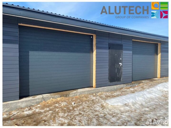 Гаражные ворота alutech