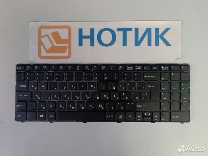 Клавиатура для ноутбука MSI CR640 CX640 черная