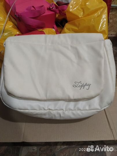 Коляска Tutis Zippy classic 2 в 1. Белая экокожа