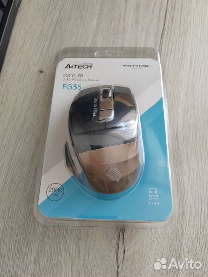 Мышь беспроводная A4Tech Fstyler FG35