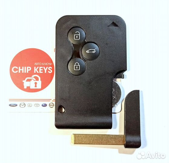 Ключ зажигания Renault Megane Scenic / Keyless