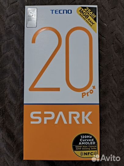 TECNO Spark 20 Pro, 8/256 ГБ