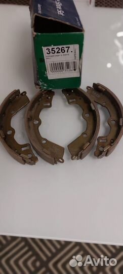 Задние тормозные колодки Дэу Матиз