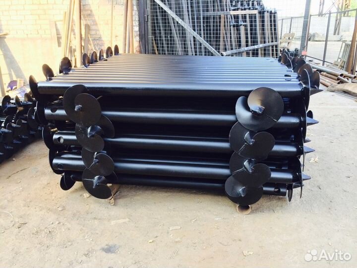 Сваи винтовые d76мм 3000мм (3,5мм)