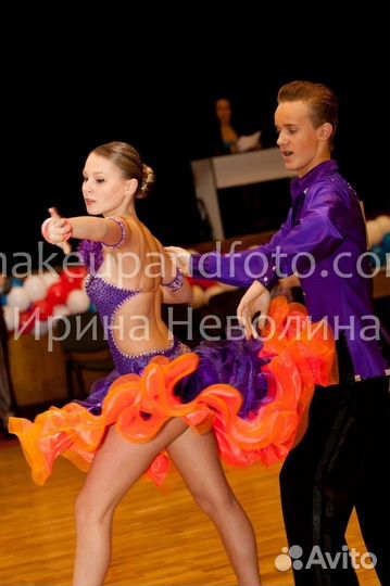 Платье для бальных танцев латина