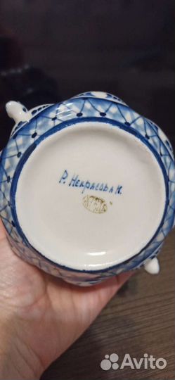 Посуда гжель 1980-е