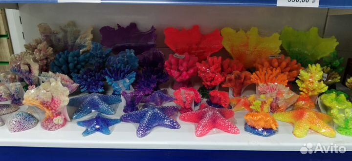 Гроты и декорации для аквариумов