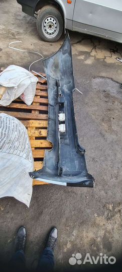 Задний бампер Renault Logan фаза 1