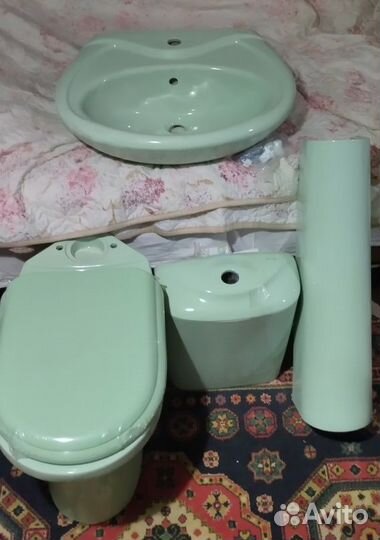 Набор унитаз и раковина