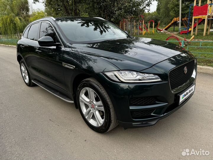 Jaguar F-Pace 2.0 AT, 2016, 80 219 км