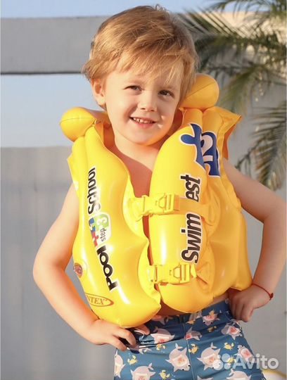 Детский надувной жилет Intex